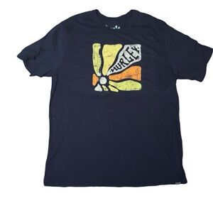 Futurist Black Graphic T-Shirt
